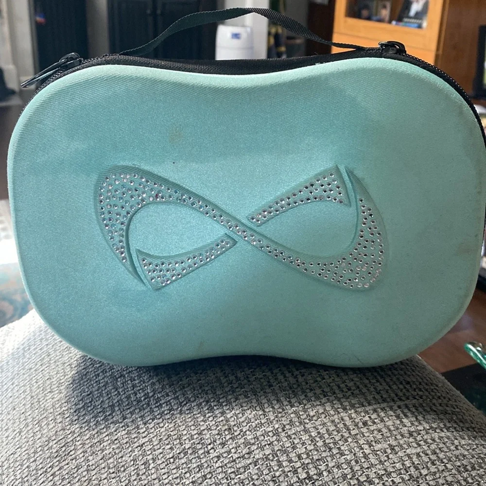 RHINESTONE NFINITY MAKEUP CASE